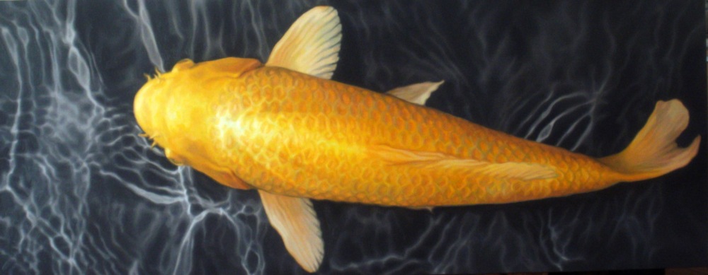 비단물고기.oil on canvas.55_150cm.2010년.jpg